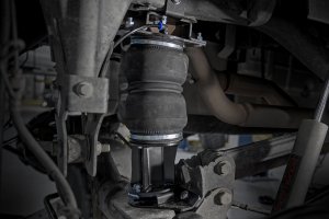 Dodge Ram 1500 Air Spring Kit - Rear - Rough Country - 6 Inch Lift Kit with Compressor - '09-'10